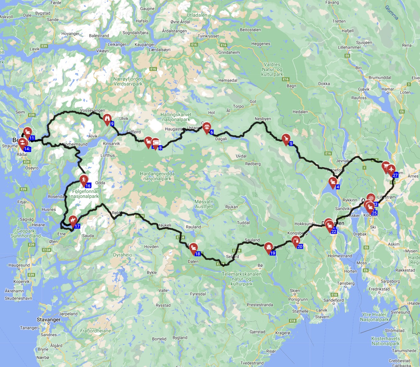 Klofta Round trip - Wild Wonders  Waterfalls Road Trip